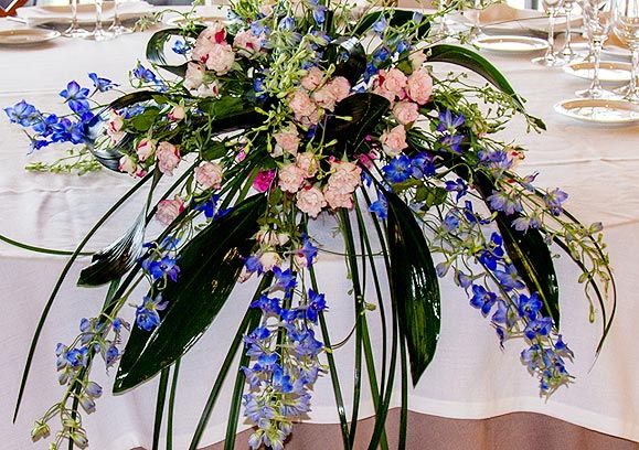 bodas restaurantes con flores