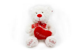 Peluche corazón lentejuelas reversibles - Floristería Basusta