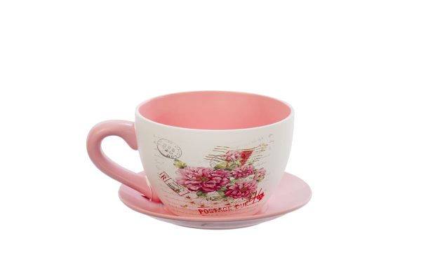 Taza rosa palo